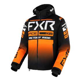 230035-1030-07 Fxr Mens Rrx Snowmobile Jacket Winter Waterproof Thermal Flex Black/canvas