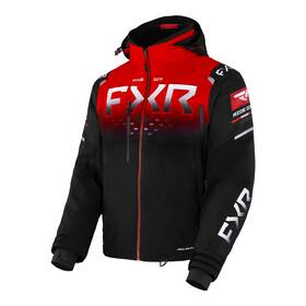 Fxr 230037-1020-07 Mens Helium X 2-in-1 Snowmobile Jacket Hydrx Pro Shell Dry Vent Black/red