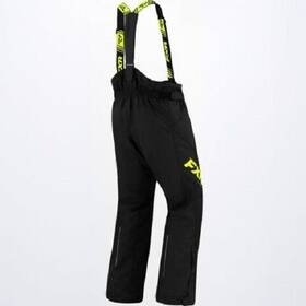 230110-1065-16 Fxr Open Box Mens Clutch Fx Snowmobile Bib Pant Black/hivis - Xl