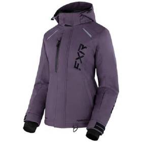 230227-8410-06 Fxr Open Box Womens Pulse Snowmobile Jacket Muted Grape/black 6