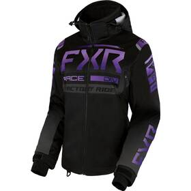 230233-1081-04 Fxr Womens Rrx Snowmobile Jacket Waterproof Thermal Dry Black/purple Fade