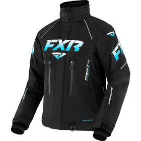 230235-1053 Fxr Snowmobile Womens Adrenaline Insulated Jacket - Black/sky Blue Fade 230235-1053 Fxr Snowmobile Womens Adrenaline Insulated Jacket - Black/sky Blue Fade