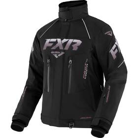 230235-1084 Fxr Snowmobile Womens Adrenaline Insulated Jacket - Black/muted Grape Fade