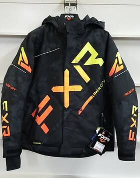 230411-1226-16 Fxr Cx Youth Size 16 F.a.s.t. Insulated Snowmobile Jacket Arctic Cat