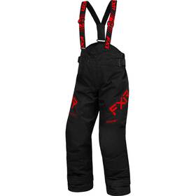 230504-1020 Fxr Snowmobile Child And Youth Clutch Insulated Pants - Black/red