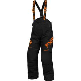 230504-1030 Fxr Snowmobile Child And Youth Clutch Insulated Pants - Black/orange