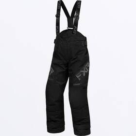 230505-1010-12 Fxr Open Box Youth Clutch Snowmobile Bib Pant Black Ops Size 12