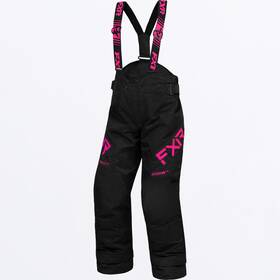 230505-1090-14 Fxr Open Box Mens Clutch Snowmobile Bib Pant Black/fuchsia Size 14
