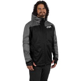 230907-1007-19 Fxr Open Box Mens Renegade Snowmobile Softshell Jacket Black Grey Heather - 2xl