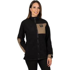 231012-1015-04 Fxr 2023 Womens Grind Fleece Jacket - Black/canvas X-small