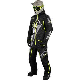 232803-1012-16 Fxr Mens Cx F.a.s.t. Insulated Snowmobile Monosuit Black/black Camo/hivis