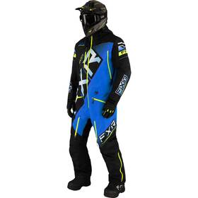 232803-1040-10 Fxr Mens Cx F.a.s.t. Insulated Snowmobile Monosuit Hydrx Pro Black/blue/hivis