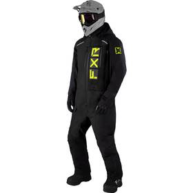 232813-1065-10 Fxr Mens Recruit F.a.s.t. Insulated Snowmobile Monosuit Black/hivis Winter