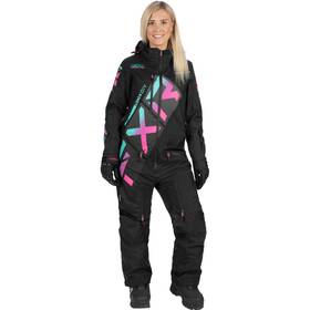 232940-1054-04 Fxr Womens Cx Lite Monosuit 2025 Black/mint/e Pink Fade - 4