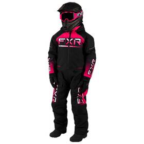 233006-1091-06 Fxr Child Recruit Snowmobile Monosuit Black/fuchsia Fade F.a.s.t. 3.0 Hydrx