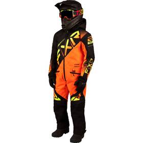 233014-1026-02 Fxr Child Cx Snowmobile Monosuit F.a.s.t. 3.0 Hydrx Thermal Flex Black/inferno