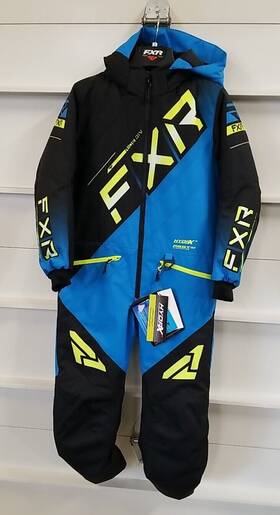 233014-1040-08 Fxr Child Cx Monosuit F.a.s.t. Insulated Snowmobile Sledding Childs 8