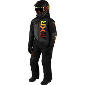 Fxr 233018-1026-02 Child Helium Snowmobile Monosuit F.a.s.t. 3.0 Hydrx Black/charcoal/inferno