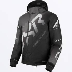 240021-1008-10 Fxr Open Box Mens Cx Snow Jacket 24-black/char/white Size Medium