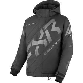 Fxr 240410-1010-04 Child Cx Snowmobile Jacket F.a.s.t. 3.0 Hydrx Thermal Flex Warm Black Ops