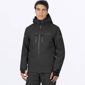 240934-1010-04 Fxr Open Box Adults Task Insulated Canvas Snowmobile Jacket 24-black Ops - Xs
