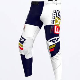 243382-4501-32 Fxr Open Box Adults Podium Pro Battalion Mx Pant Navy/white/red Size 32