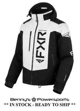 250016-0110 Fxr Mens Helium X 2-in-1 Jacket Insulated Removable Liner Snowmobile Coat