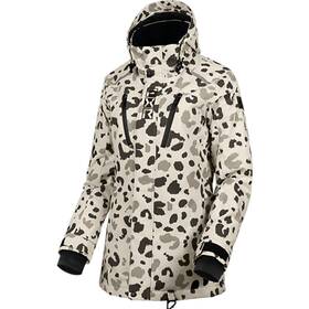 250210-0208-08 Fxr Womens Aerial Jacket Insulated Durable Hydrx Vented Bone Cheetah/asphalt