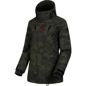 250210-7627-14 Fxr Womens Aerial Jacket Warm Insulated Durable Hydrx Vented Army Camo/merlot