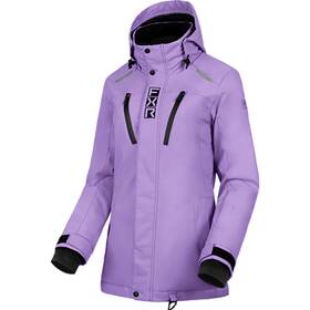 250210-8710-08 Fxr Womens Aerial Jacket Warm Insulated Durable Hydrx Vented Lilac/black