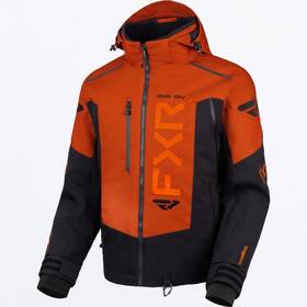 Fxr 260026-3410-xx Mens Helium X 2 In 1 Snow Jacket Coat -burnt Orange/black - M Or Xl -new