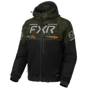 Fxr 260057-1000 Revo Rrx Jacket Mens Removable Liner Omni Stretch Snowmobile Riding Winter
