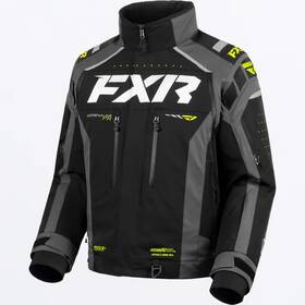 260061-1065-19 Fxr New Snowmobile Adrenaline Jacket Mens Blackhivis Size 2x Part#260061-1065-19