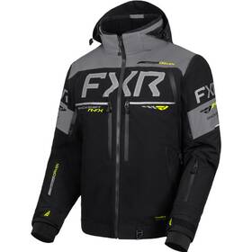 Fxr 260080-1065 Backshift R-fx Mens 2-in-1 Snow Jacket Black/gray/hi-vis