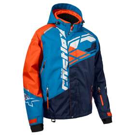 70-3306 Fxr Open Box Castlex Mens Code G4 Snowmobile Jacket Navy/process Blue/orange - L
