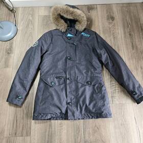 Fxr 841921620614 Svalbard Parka Womens Snow Jacket Charcoal Gray Size 10 Excellent Condition