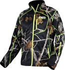 Fxr Elevation Realtree Ap Fleece Zip Up Jacket Black Yellow Md 841921262081