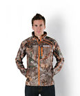 Fxr Elevation Realtree Xtra Fleece Zip Up Jacket Woods Camo Orange 841921262142