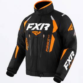 220004-1030-13 Fxr Racing Team Fx 2-in-1 Jackets Lg Black/orange