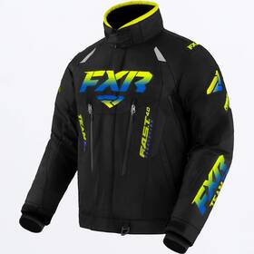 220004-1066-19 Fxr Racing Team Fx 2-in-1 Jackets 2xl Black