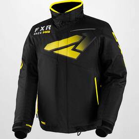 220010-1066-13 Fxr Racing Fuel Jacket 22 Black/hi Vis Fade