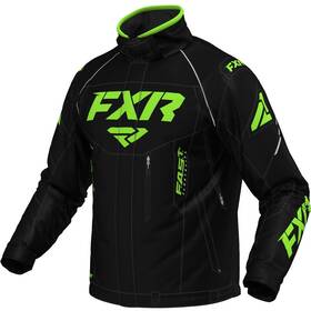 Fxr Racing 220014-1070-16 Black/lime Octane Jacket Mens X-l