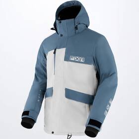 220046-0103-16 Fxr Racing Chute Jacket Xl White