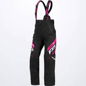 220300-1090-12 Fxr Racing Team Fx Womens Pants 12 Black/fuchsia