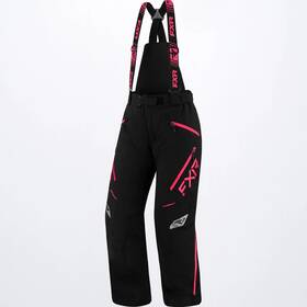 Fxr Racing 220325-1090-04 Edge Womens Pants 4 Black/fuchsia