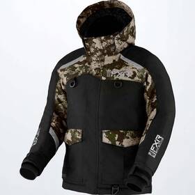 220426-1076-08 Fxr Racing Child Excursion Jacket 22 Black/army Camo 8