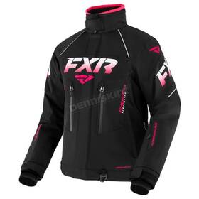 Fxr Racing 230235-1091-10 Womens Black/fuchsia Fade Adrenaline Jacket 10