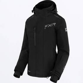 230242-1009-06 Fxr Racing Edge Womens Jackets 6 Black/silver