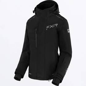 230242-1009-08 Fxr Racing Edge Womens Jackets 8 Black/silver