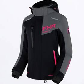 230246-1008-04 Fxr Racing Renegade Fx 2-in-1 Womens Jackets Black